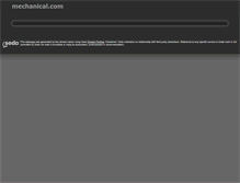 Tablet Screenshot of mechanical.com