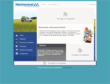 Tablet Screenshot of mechanical.pe